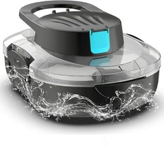 130-Minute Runtime Cordless Pool Cleaner for Effortless Cleaning – Self-Parking