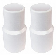 Puri Tech 2 Pack Universal Hose Cuff 1.5&Prime; Threaded Replacement for Pool Vac Hose