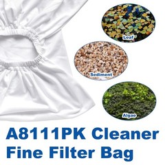 A8111PK/8111/8101 Pool Cleaner Fine Filter Bag Replacement for Aquabot Pool Clea