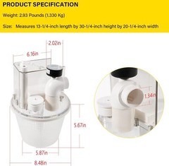 Vac-Mate Pool Cleaner Dispenser Box Vacuum Skimmer Attachment for R211100