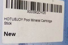 Hotubjoy Grey Mineral Ion Cartridge Stick Replacement For Hot Tub Spa And Pool