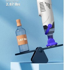 LITTLE SHARK Pool Vacuum For Above Ground Pool, Hot Tub Vacuum 60W Motor @G