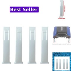 4 PCS Extended Leg Compatible with Betta SE Pool Skimmer White