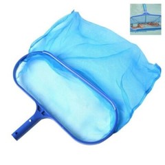 Pool Leaf Skimmer Surface Net Plastic Handle Swimming Pool Spa Hot Tub w/ Magnet