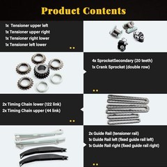 Timing Chain Kit Compatible with 1999-2004 for Lincoln Navigator Blackwood