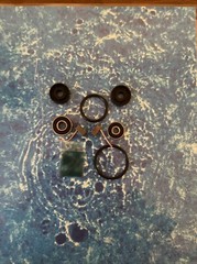 PRO REBUILD KIT DOLPHIN POOL ROBOT IMPELLER MOTOR 52zy24-50-29 5500033 Brushes