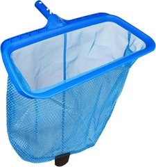 Swimming Pool Skimmer Net Fine Mesh Leaf Rake with Deep Bag