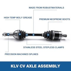 Rear Left Drive Shaft CV Axle Compatible with 2015 2016 2017 2018 2019 2020