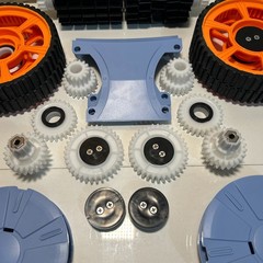 Parts Lot Rollers Gears for Seauto SAT20 Cordless Robotic Pool Cleaner