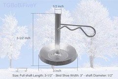2205071 2208864 Snow Plow Skid Shoes Replaces Part for ATV UTV Polaris K-Plow