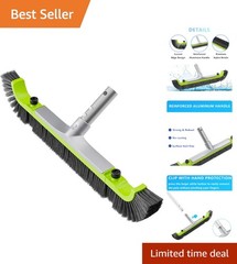 Large 20 Pool Cleaning Brush for Vinyl, Tile and Plastic Surfaces