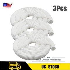 FOR Polaris 360 6-Ft Pool Cleaner Cuff-less Feed Hose 9-100-3102 – 3 Pack