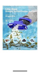 (2026 Upgrade) Little Shark Cordless Pool Vacuum, 60W Motor, 18 GPM Strong…