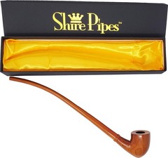 Shire Pipe Churchwarden Tomahawk – 13&Prime; / Cherry 1 Count (Pack of 1),