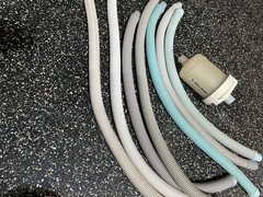 7pc Swimming Pool Vacuum Cleaner Hose Set, Plus leaf catcher filter