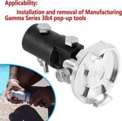 For Gamma 2 Wide Prong 3 4 Pop-Up 550272 Cleaning Head Metal Install Remove Tool
