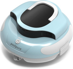 Pool Cleaner, 5000Mah Battery, 100 Minutes Runtime, 1000 Sq Ft Coverage, Automat