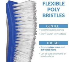 Premium Aluminium Swimming Pool Cleaning Brush Head Heavy Duty Wall Floor In USA