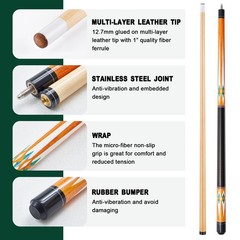 Liliful Pool Table Accessories Billiards Accessories Billiard Pool Balls with…