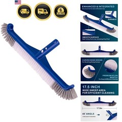 Pool Brush 17 5 Pool Scrub Brush Head for Inground Above-Ground Pools
