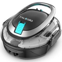 [2026 New] TALOSBO S2 Robotic Pool Cleaner – Dual-Layer Filtration, 90-Min