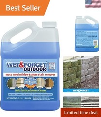 Unscented Multi-Surface Cleaner Concentrate – 128 oz for Tough Algae & Mold
