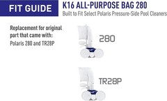 Zodiac K16 All Purpose Bag for Pressure-Side Cleaners