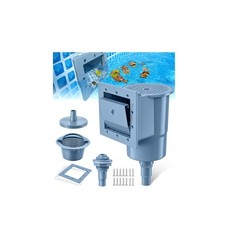 DeeprClean Through Wall Skimmer for Above Ground Pool, Heavy Duty Wall Mount P