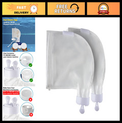 Replacement Pool Cleaner Bags with Zipper for Polaris 280/480 – 2 Pack All Purpo