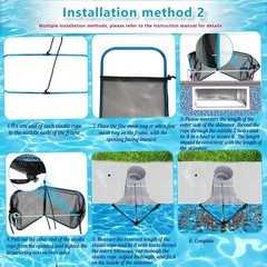 Anti-Rust Swimming Pool Skimmer Guard Net for Vinyl Pools