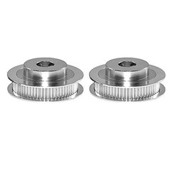 2PCS Set GT2 Synchronous Wheel 20&60 Teeth 8mm Bore Aluminum 20-60T-8B-6