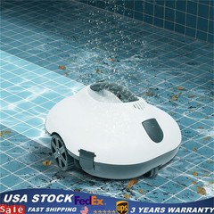 Robot Swimming Pool Vacuum Cleaner Cordless Wireless Smart Automatic Pool Wiper