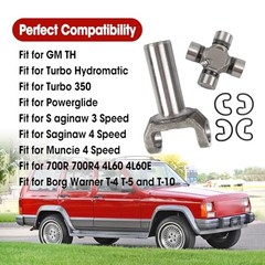 Transmission Slip Yoke 1310 Series & U-Joint Kit Replace 2-3-6081X 5-153X Fit