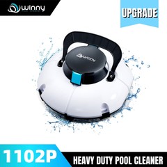 UPGRADE 1102P WINNY Pool Cleaner Vacuum Automatic Pool Cleaner 180μm 80mins