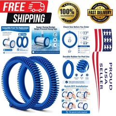 Quick Install 2-Pack Front Tire Kit with Super Hump for Optimal Pool Coverage