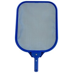 Pool Central Heavy Duty Blue Plastic Pool Leaf Skimmer Head – Fits Most Poles