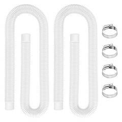 Alocs Pool Hoses For Above Ground Pools 1.5 Diameter X 59 Long 2 Pack 1.5 Inch