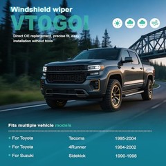 OEM Quality 17 »+17 » Windshield Wiper Blades,Premium All-Seasons J-Hook
