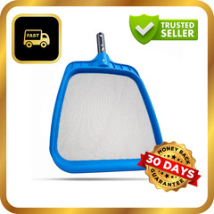 17&Prime; Heavy Duty Pool Skimmer Net — Self-Repairing Mesh & EZ-Clip Handle