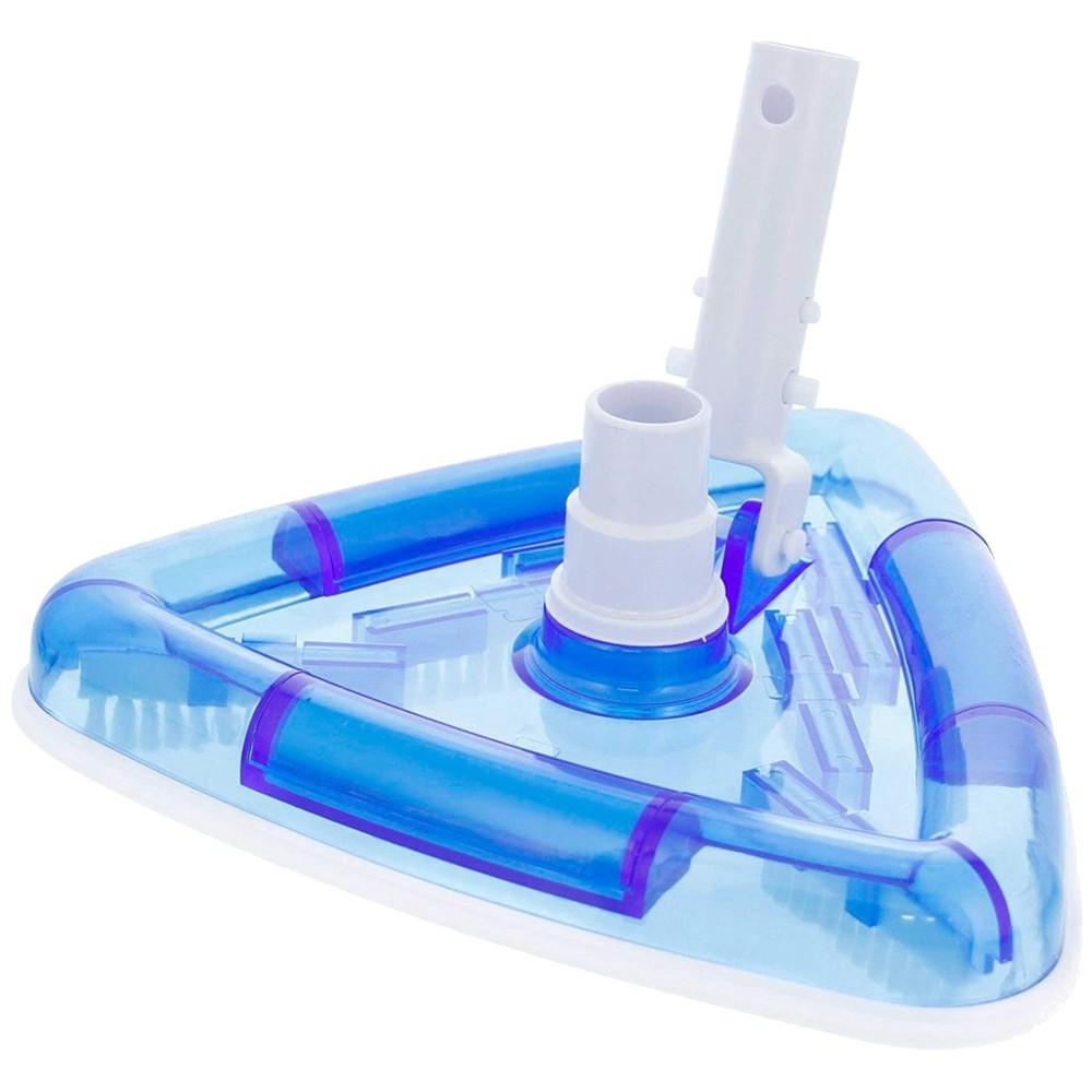 Weighted Transparent Triangular Pool Vacuum Head w