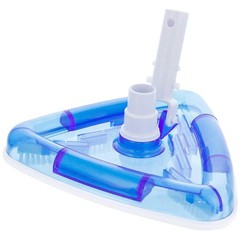 Weighted Transparent Triangular Pool Vacuum Head w