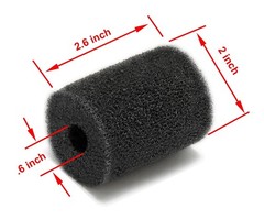 ATIE High Density Pool Cleaner Sweep Hose Scrubber 9-100-3105 12-Pack, Black