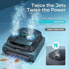 AIPER Scuba X1 Cordless Robotic Pool Cleaner 6600 GPH High-Power Suction NEW