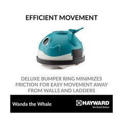 Hayward W3900 Wanda the Whale Above-Ground Suction Pool Cleaner for Any Size …