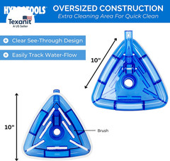 HYDROTOOLS Manual Pool Vacuum Head Attachment for Inground & above Ground Pools