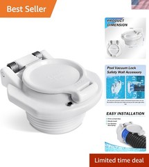 Effective Vacuum Lock Safety Wall Fitting – Replacement for Hayward Cleaners