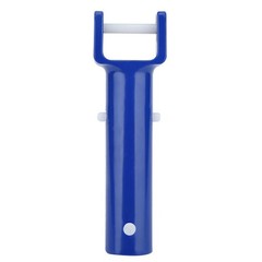 2Pcs Blue Swimming Pool V Shape Clip Brush Head Handle Replacement Pool