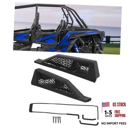 Air Intake Vents Bezel Kit Compatible with 2015-2018 Polaris RZR XP XP4 Turbo