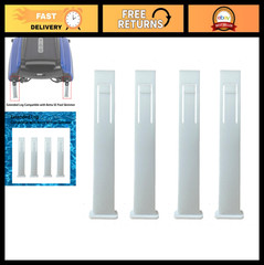 4 PCS Extended Leg for Betta SE Pool Skimmer – Adjustable, Durable, White