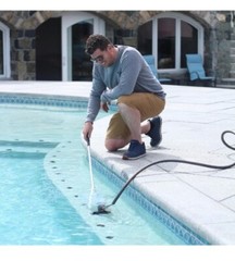 Robelle Jet Vac Kit w/ 5&prime; Pole Swimming Pool Spa Hot Tub Vacuum Pole Attachment